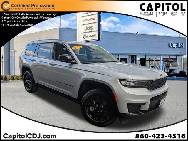 used 2024 Jeep Grand Cherokee L car, priced at $31,281