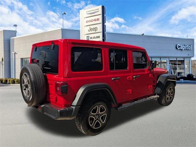 used 2021 Jeep Wrangler Unlimited car, priced at $29,284