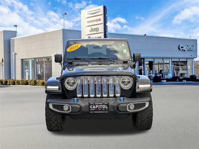 used 2022 Jeep Wrangler Unlimited 4xe car, priced at $31,346