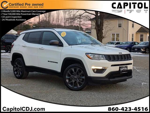 used 2021 Jeep Compass car, priced at $20,569