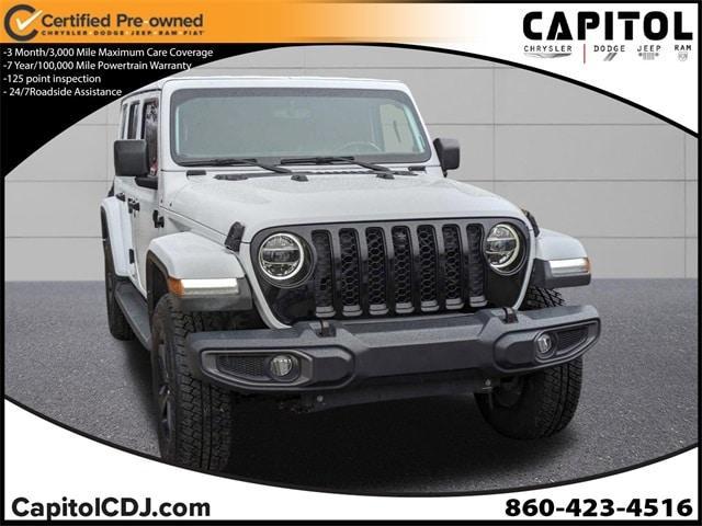 used 2021 Jeep Wrangler Unlimited car, priced at $34,199