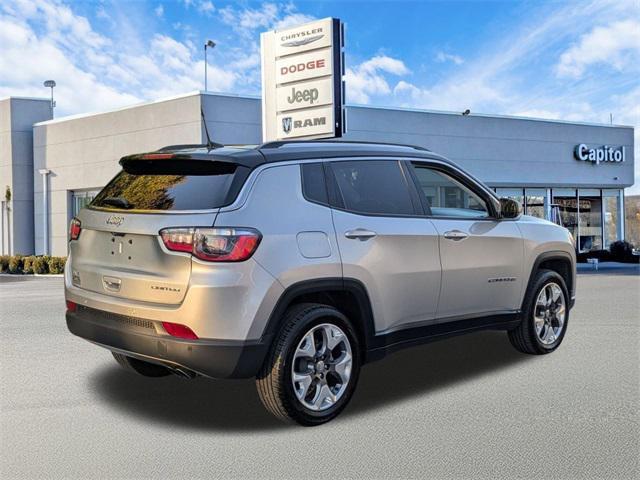 used 2021 Jeep Compass car, priced at $17,989