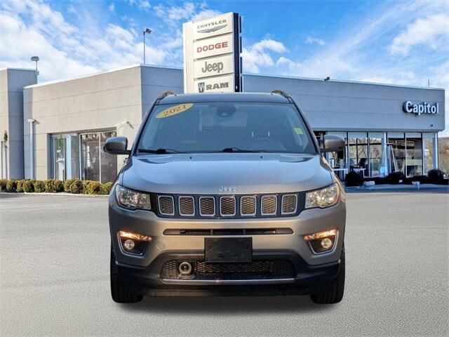 used 2021 Jeep Compass car, priced at $19,323