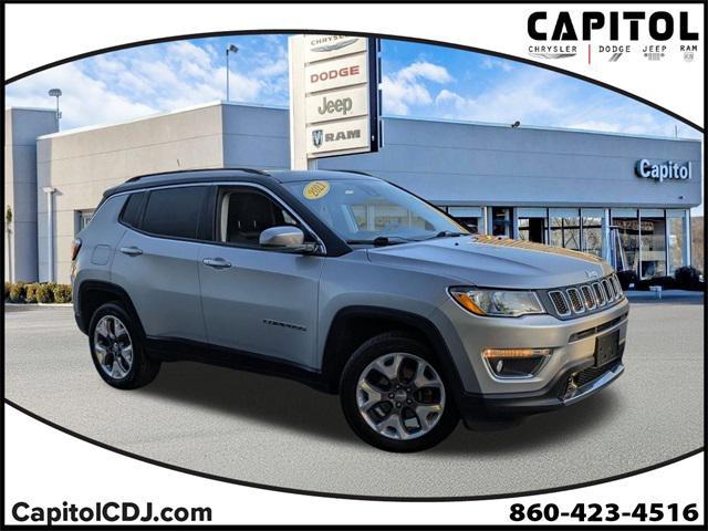 used 2021 Jeep Compass car, priced at $17,989