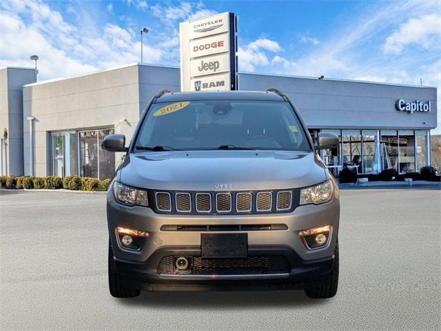 used 2021 Jeep Compass car, priced at $17,989