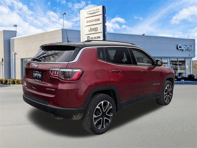 used 2022 Jeep Compass car, priced at $21,897