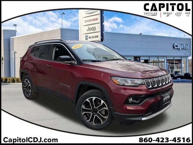used 2022 Jeep Compass car, priced at $22,748