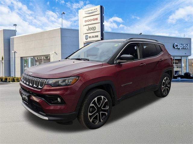 used 2022 Jeep Compass car, priced at $21,897