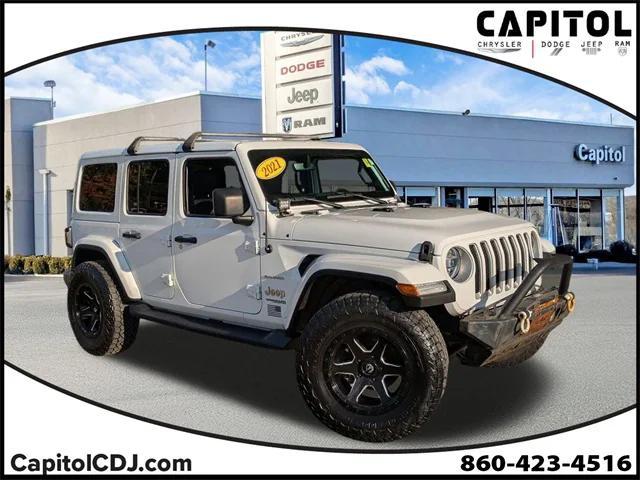 used 2021 Jeep Wrangler Unlimited car, priced at $31,949