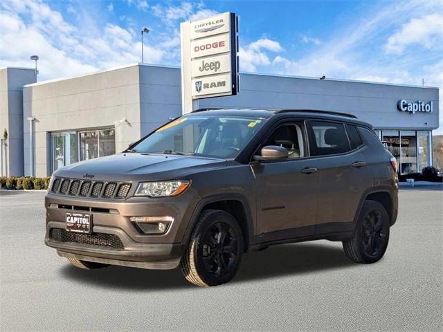 used 2021 Jeep Compass car, priced at $18,999