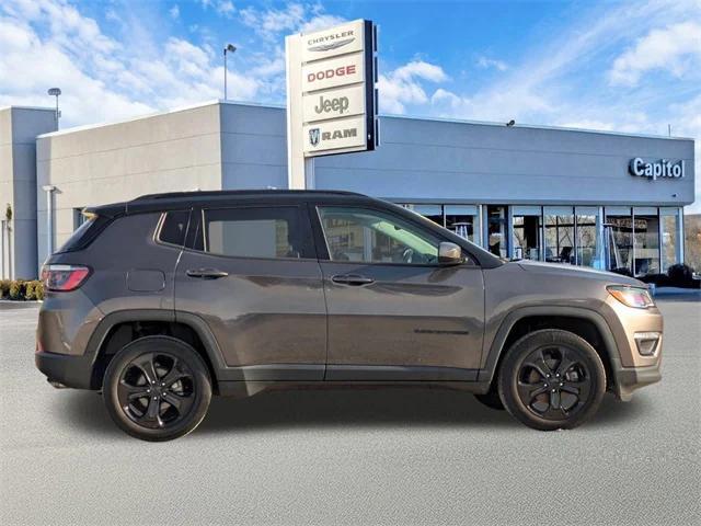 used 2021 Jeep Compass car, priced at $18,999