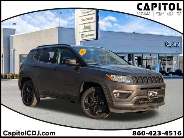 used 2021 Jeep Compass car, priced at $18,999