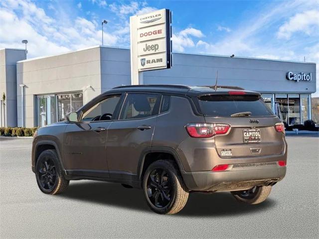 used 2021 Jeep Compass car, priced at $18,999