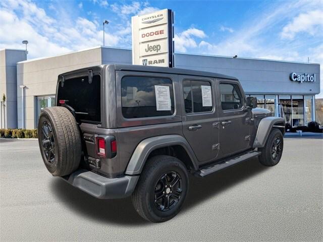 used 2022 Jeep Wrangler Unlimited car, priced at $32,378