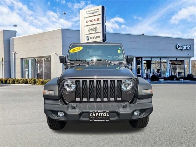 used 2022 Jeep Wrangler Unlimited car, priced at $32,378