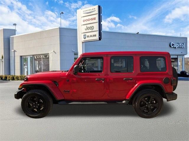 used 2021 Jeep Wrangler Unlimited car, priced at $33,338