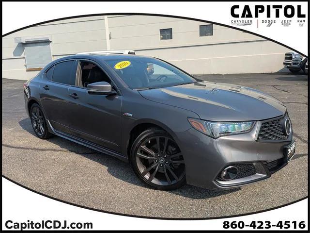 used 2020 Acura TLX car, priced at $25,999