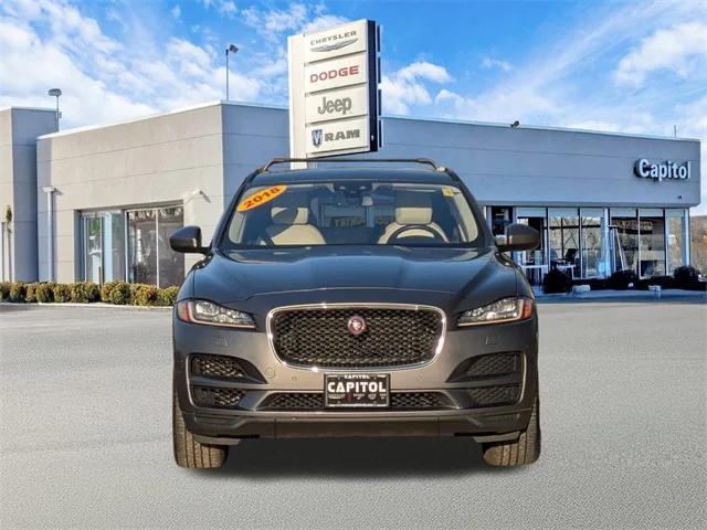 used 2018 Jaguar F-PACE car, priced at $17,999