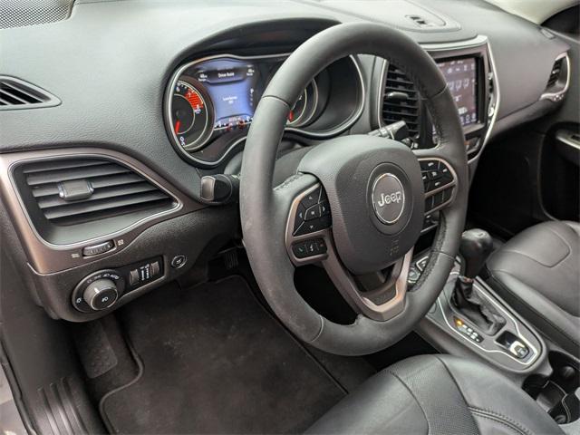 used 2021 Jeep Cherokee car, priced at $20,667