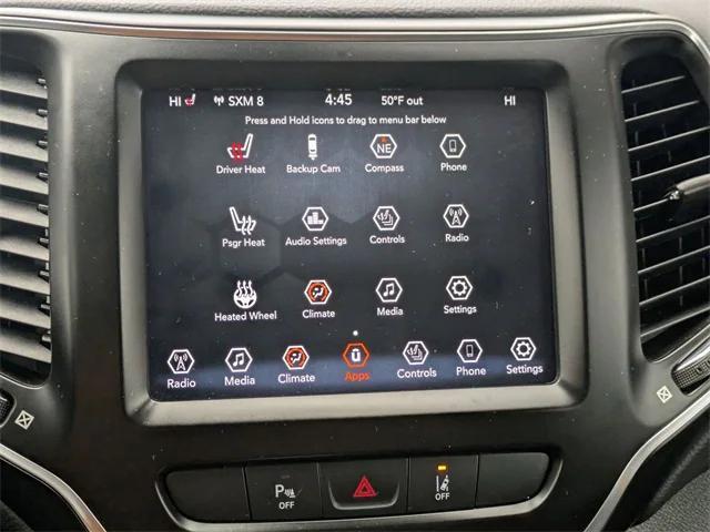 used 2021 Jeep Cherokee car, priced at $21,589