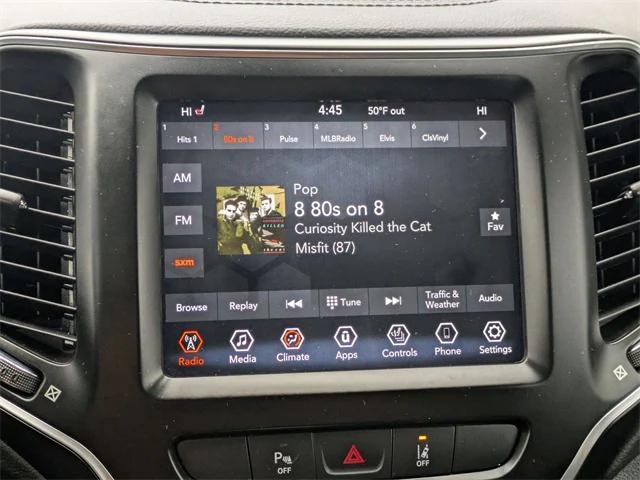 used 2021 Jeep Cherokee car, priced at $21,589