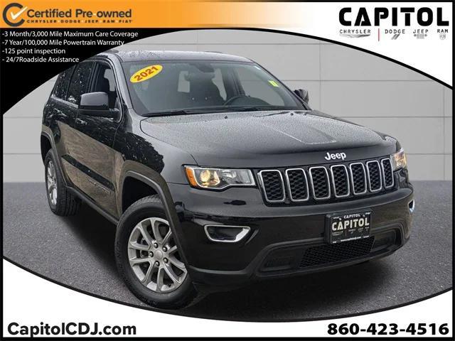 used 2021 Jeep Grand Cherokee car, priced at $22,795