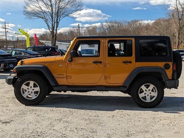 used 2014 Jeep Wrangler Unlimited car, priced at $18,488