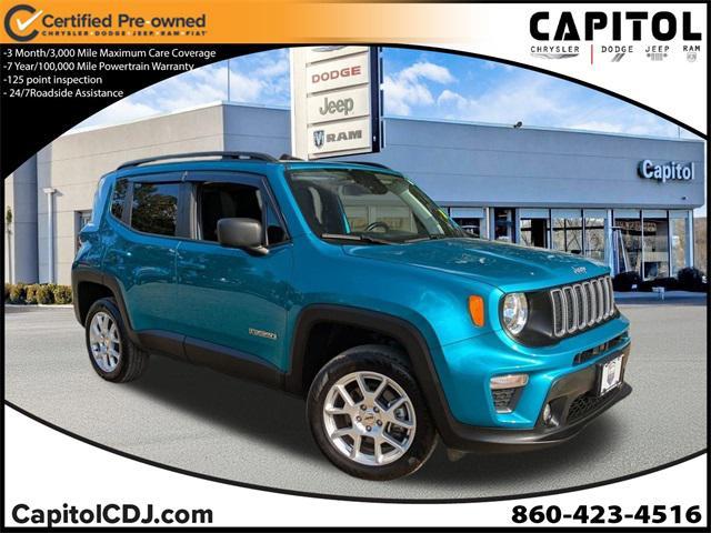 used 2022 Jeep Renegade car, priced at $18,385