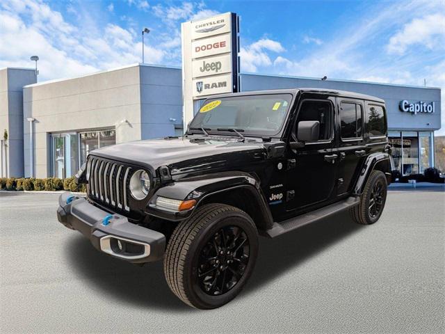 used 2022 Jeep Wrangler Unlimited 4xe car, priced at $26,468