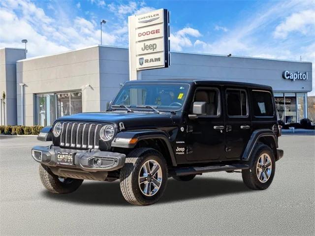 used 2020 Jeep Wrangler Unlimited car, priced at $28,852