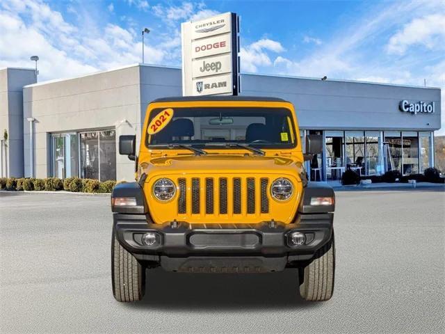 used 2021 Jeep Wrangler car, priced at $28,999