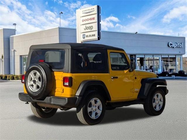 used 2021 Jeep Wrangler car, priced at $28,999