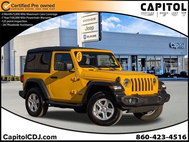 used 2021 Jeep Wrangler car, priced at $28,999