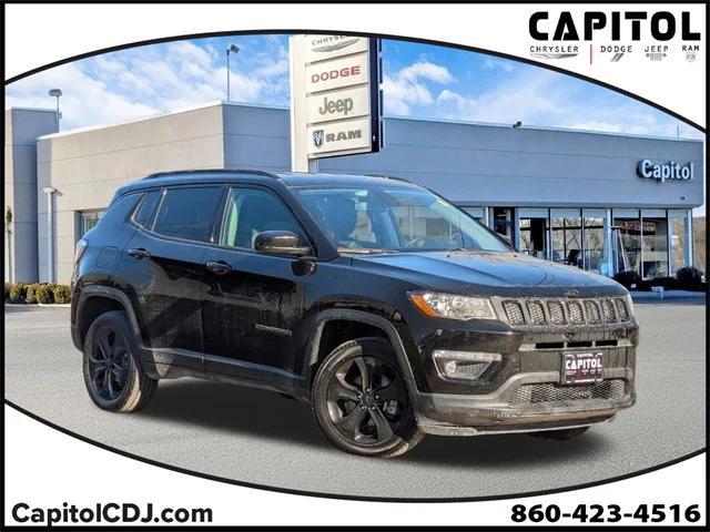 used 2021 Jeep Compass car, priced at $17,973