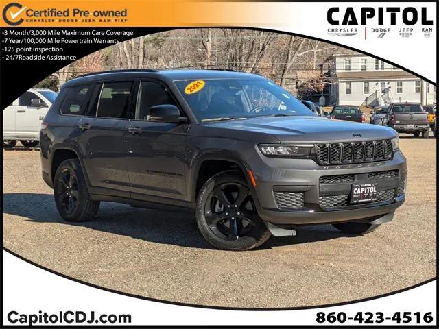 used 2021 Jeep Grand Cherokee L car, priced at $28,999