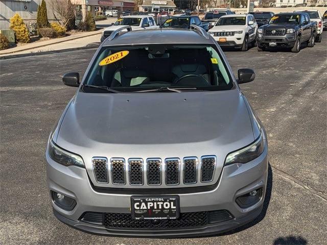 used 2021 Jeep Cherokee car, priced at $19,999