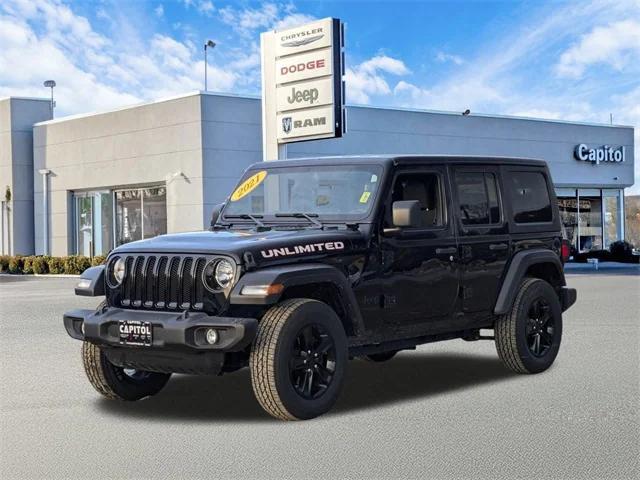 used 2021 Jeep Wrangler Unlimited car, priced at $29,569