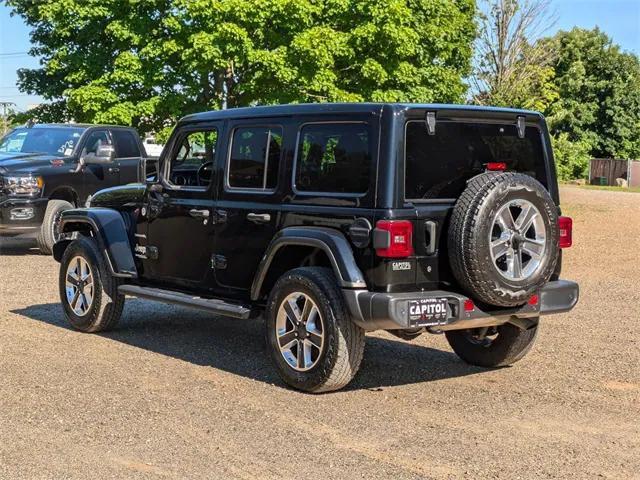 used 2020 Jeep Wrangler Unlimited car, priced at $29,752