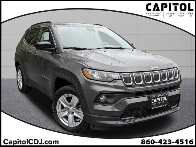 used 2022 Jeep Compass car, priced at $23,648