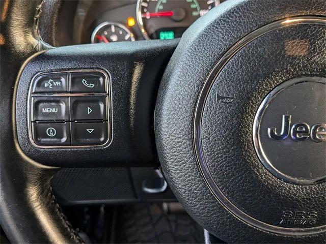 used 2015 Jeep Wrangler Unlimited car, priced at $17,489