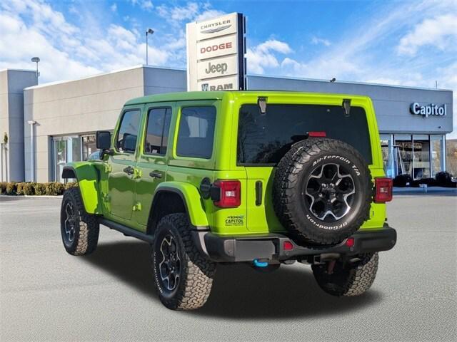 used 2021 Jeep Wrangler Unlimited 4xe car, priced at $33,979