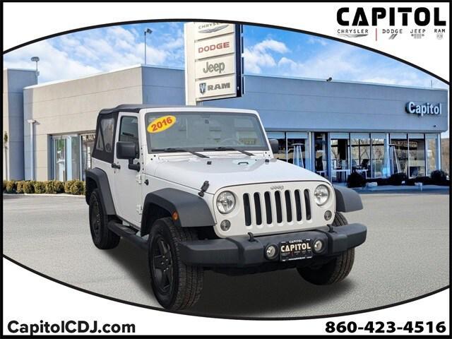 used 2016 Jeep Wrangler car, priced at $15,979