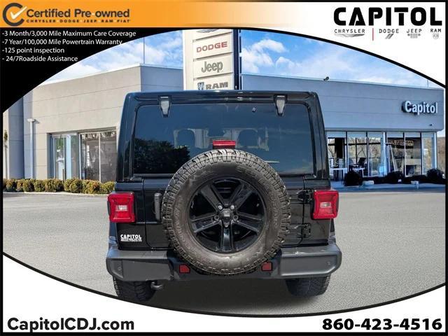 used 2022 Jeep Wrangler Unlimited car, priced at $33,438