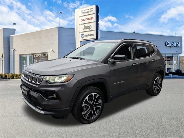 used 2022 Jeep Compass car, priced at $24,998