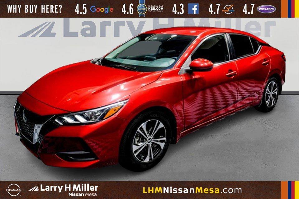 used 2021 Nissan Sentra car, priced at $17,588