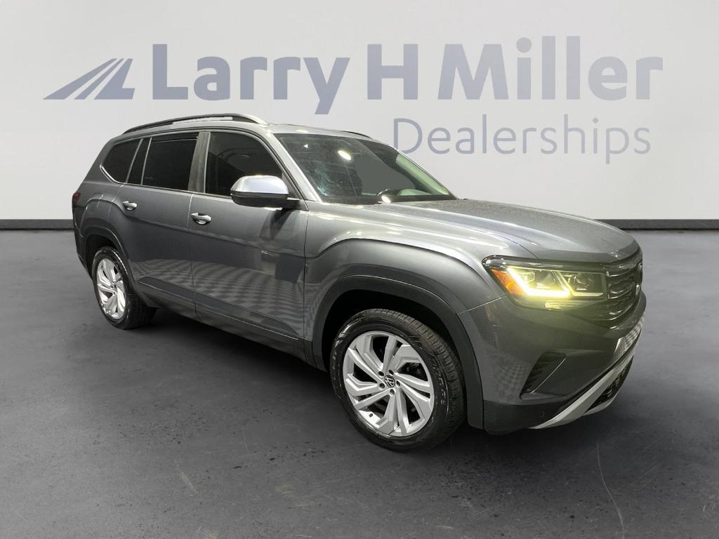used 2021 Volkswagen Atlas car, priced at $18,774