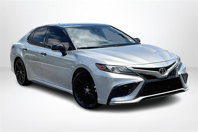 used 2021 Toyota Camry car, priced at $26,500