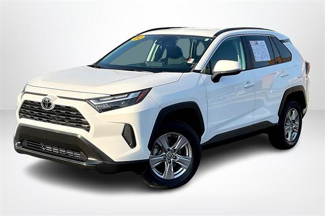 used 2022 Toyota RAV4 car, priced at $27,000