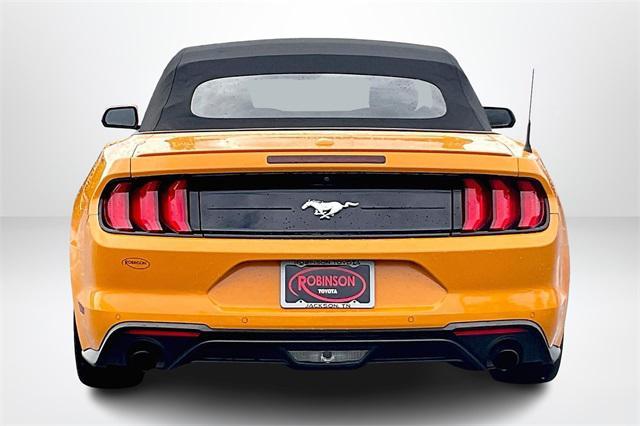 used 2019 Ford Mustang car, priced at $21,500