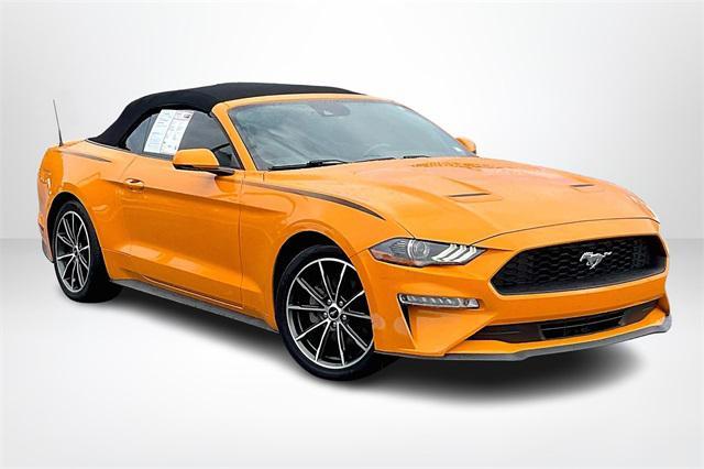 used 2019 Ford Mustang car, priced at $21,500